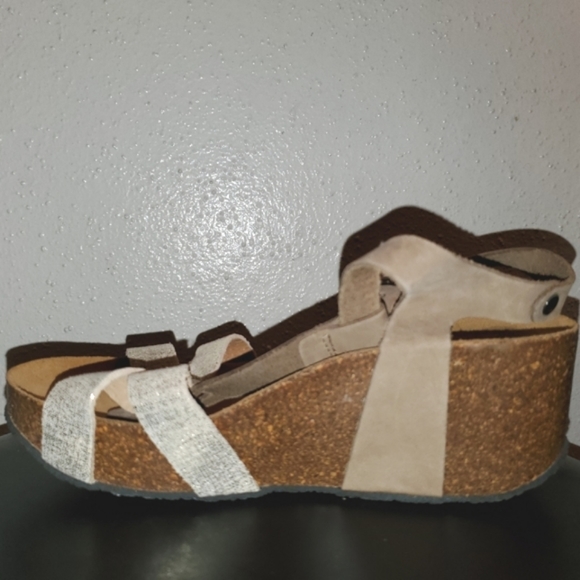 Plakton Womens Wedge Sandals size US 6/35 - Picture 4 of 12